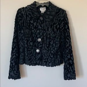 Beautiful Unique Charles Gray Jacket!